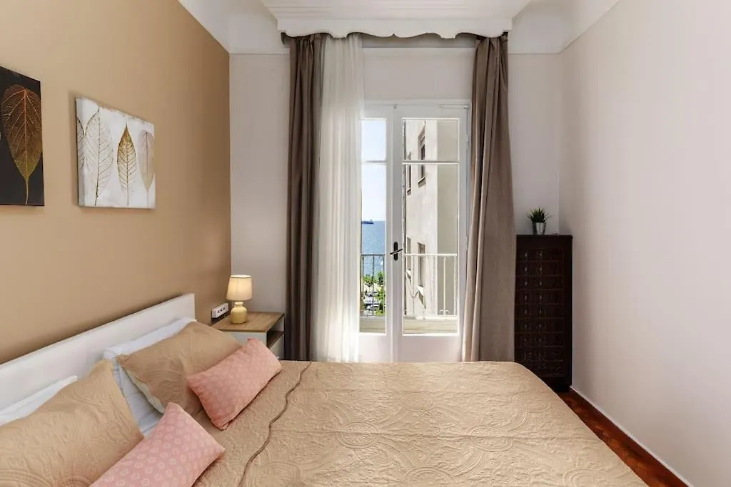 Best Location 3 Bedroom Apartment With View Salonicco 0*,